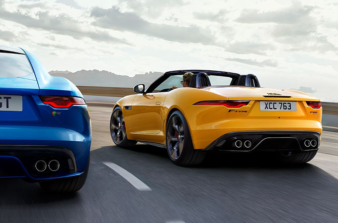 2022 Jaguar F-Type appearance