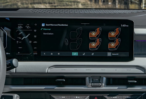 2027 Kia Telluride Hybrid comfort