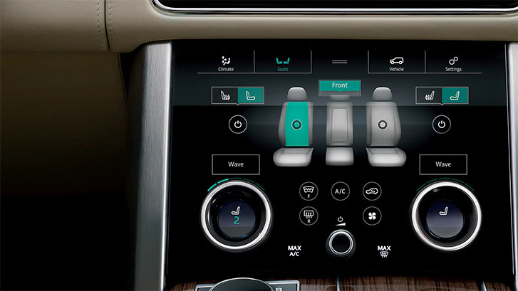 2021 Land Rover Range Rover comfort