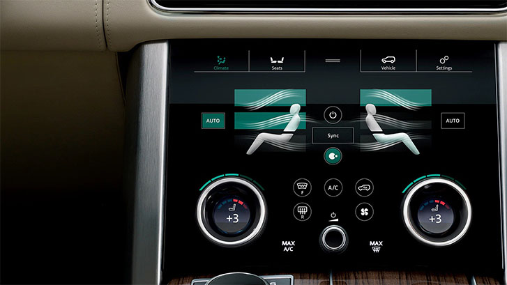 2021 Land Rover Range Rover comfort