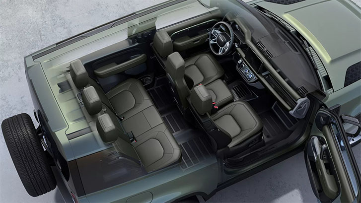 2025 Land Rover Defender comfort