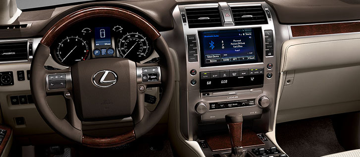 Wood- And Leather-Trimmed Shift Knob And Heated Steering Wheel