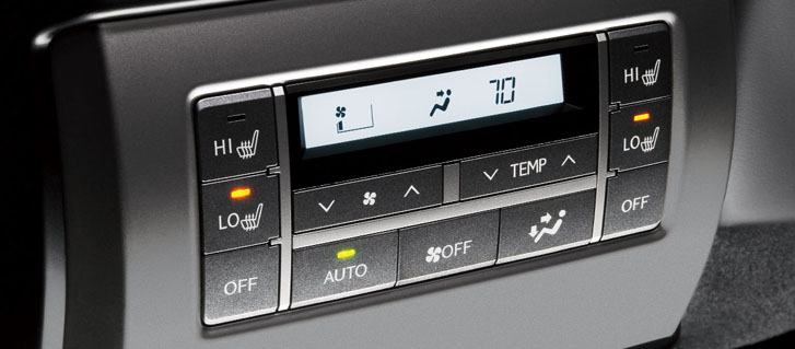 Three-Zone Automatic Climate Control