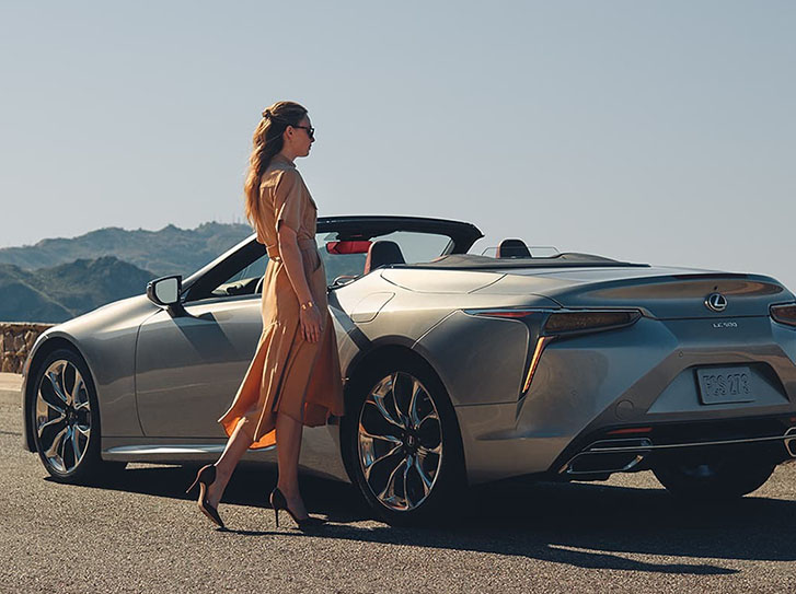 2021 Lexus LC Convertible appearance