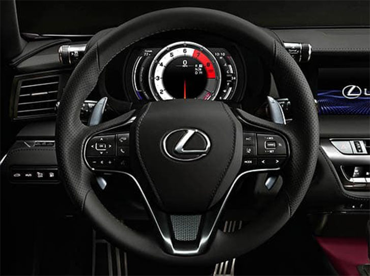 2021 Lexus LC Convertible comfort
