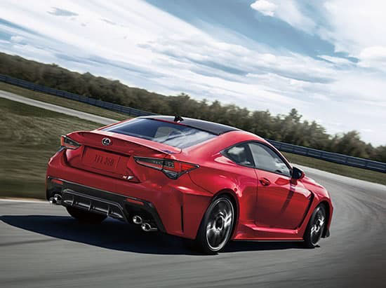 2021 Lexus RC F performance