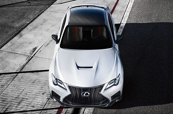 2025 Lexus RC F performance