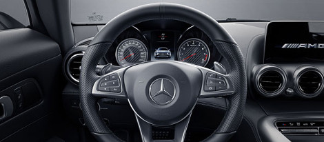 2018 Mercedes-Benz AMG GT Coupe Steering Wheel