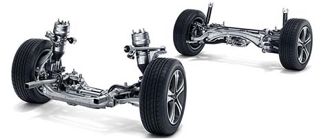 2018 Mercedes-Benz E Class Sedan Suspension