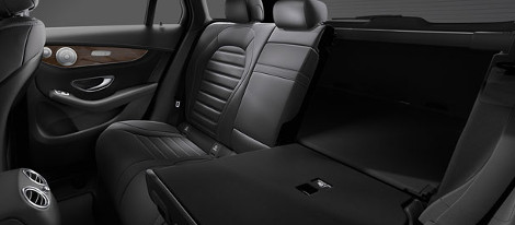 2018 Mercedes-Benz GLC SUV Rear Seats
