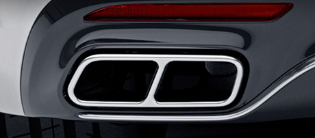 2018 Mercedes-Benz S Class Coupe exhaust