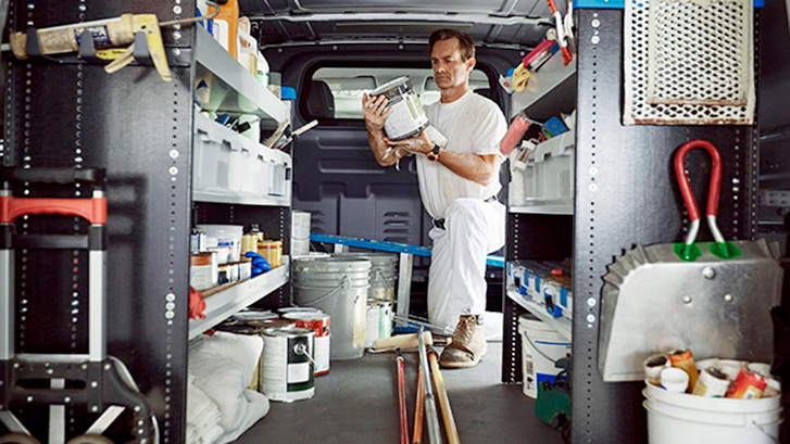 2019 Mercedes-Benz Metris Cargo Van Interior