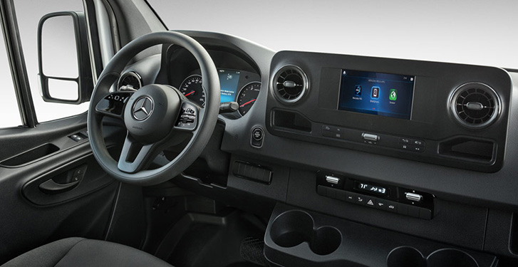 2019 Mercedes-Benz Sprinter Crew Van Interior