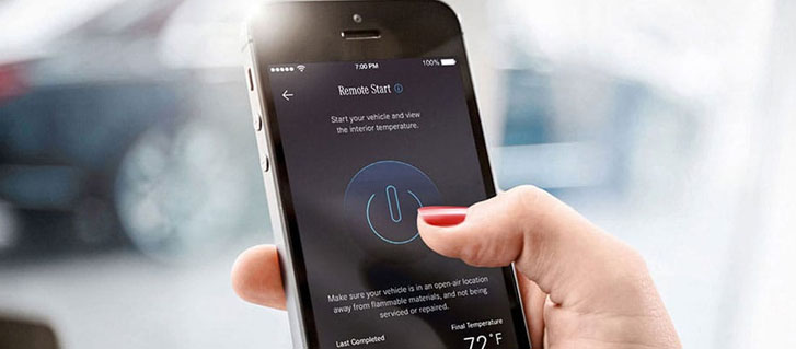 Remote Start via Mercedes me Mobile App
