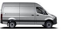 Sprinter Cargo Van 144 Wheelbase - High Roof - 6-Cyl. Diesel 4x4 - 5,419 lbs Payload