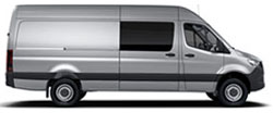 Sprinter Crew Van 170 Wheelbase - High Roof - 6-Cyl. Diesel 4x4 - 2,998 lbs Payload
