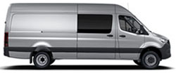 Sprinter Crew Van 170 Wheelbase Ext. - High Roof - 6-Cyl. Diesel 4x4 - 4,559 lbs Payload