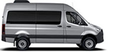 Sprinter Passenger Van 144 Wheelbase - High Roof - 6-Cyl. Diesel - 4x4 - 2,877 lbs Payload