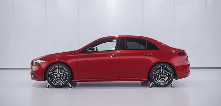 2021 Mercedes-Benz A-Class Sedan performance