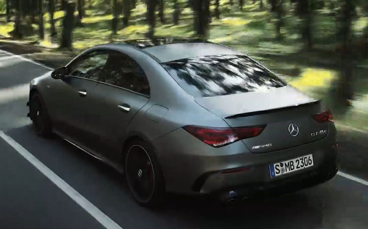 2021 Mercedes-Benz AMG CLA Coupe performance