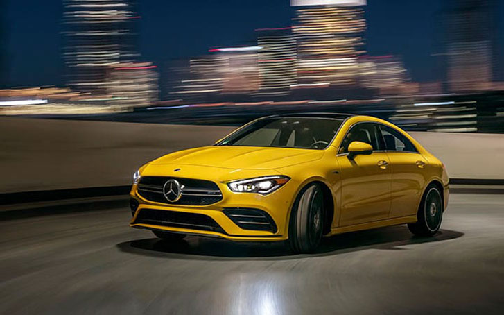 2021 Mercedes-Benz AMG CLA Coupe performance