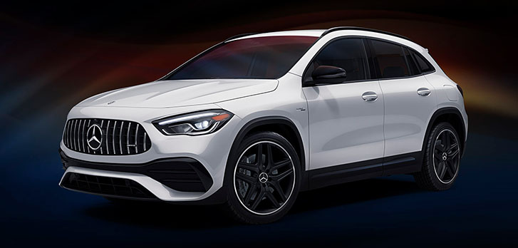 2021 Mercedes-Benz AMG GLA SUV appearance