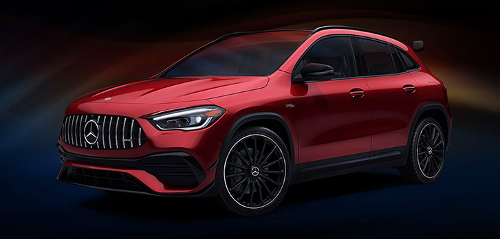 2021 Mercedes-Benz AMG GLA SUV appearance