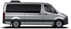Sprinter Passenger Van 144 Wheelbase - Standard Roof - 4-Cyl. Gas - TBD Payload