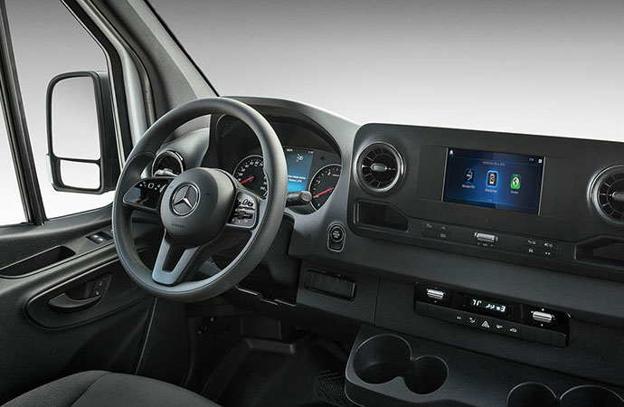 2022 Mercedes-Benz Sprinter Cab Chassis Interior