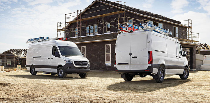 2023 Mercedes-Benz Sprinter Cargo Van Interior