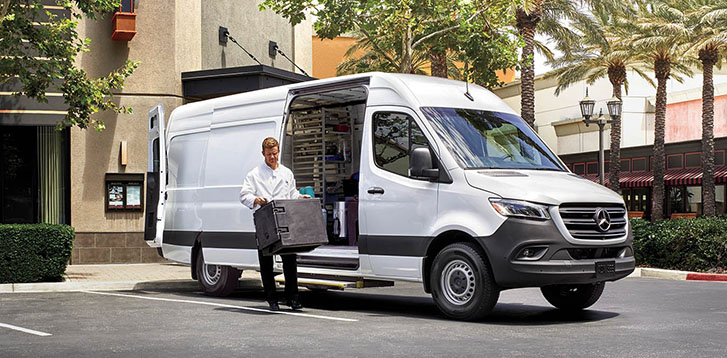 2023 Mercedes-Benz Sprinter Cargo Van Interior