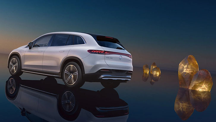 2024 Mercedes-Benz EQS SUV appearance