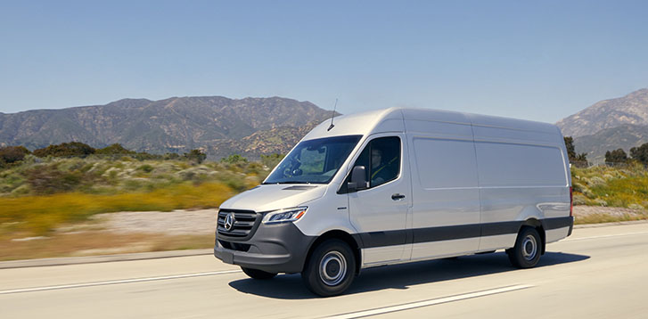2024 Mercedes-Benz eSprinter Cargo Van Interior