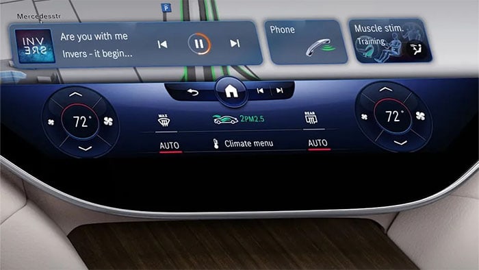 2026 Mercedes-Benz EQS Sedan comfort