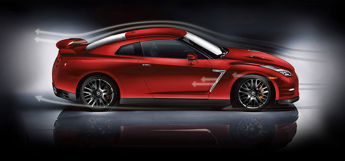 2016 Nissan GT-R Aerodynamics