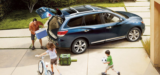 2016 Nissan Pathfinder Cargo Space