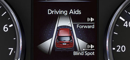 2016 Nissan Rogue Collision Warning