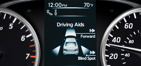 2016 Nissan Sentra Drive-Assist Display