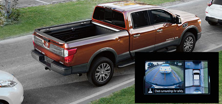 2016 Nissan Titan Around View Monitor