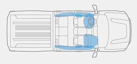 2016 Nissan Titan Airbags