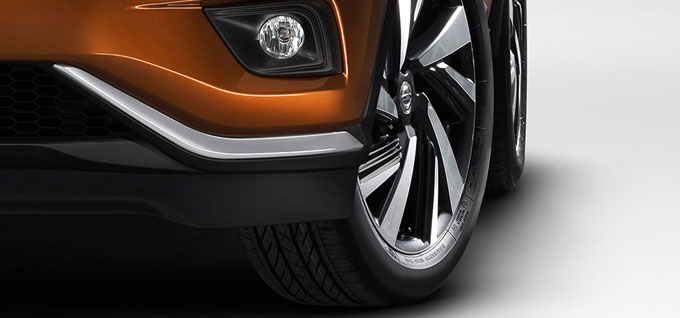 2018 Nissan Murano aluminum-alloy wheels