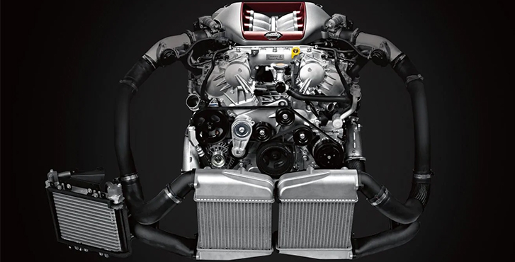 El Motor V6 Turbo-Gemelo de 3.8L