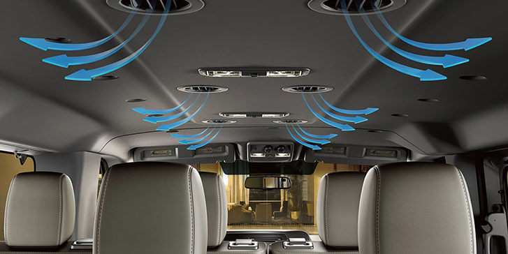 2021 Nissan NV Passenger comfort