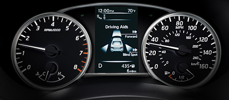Advanced Drive Assist Display with Driving Aids