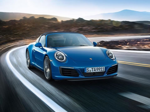 2017 Porsche 911 Targa safety