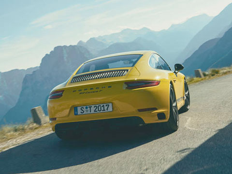 2019 Porsche 911 Carrera T performance