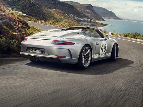 2019 Porsche 911 Speedster performance