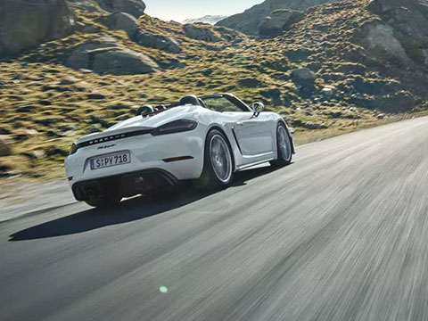 2020 Porsche 718 Spyder performance