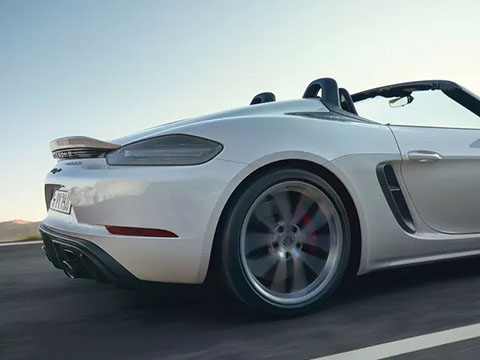 2020 Porsche 718 Spyder performance