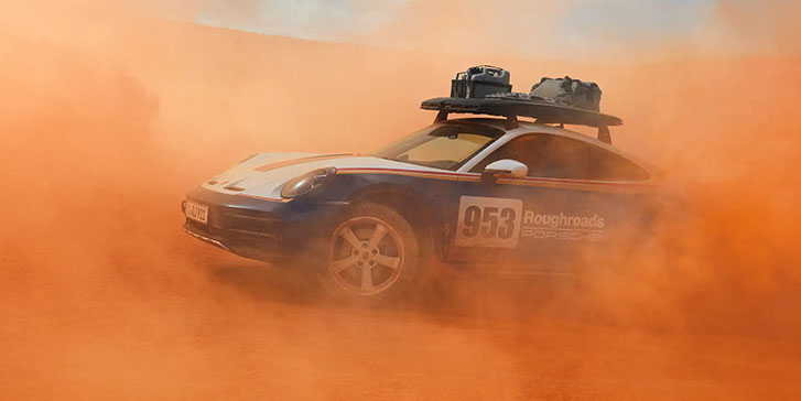 2023 Porsche 911 Dakar performance